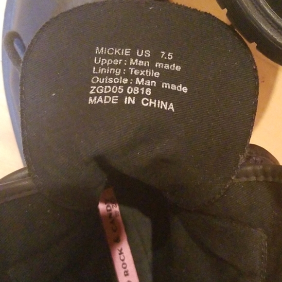 Studded Combat Boots - Picture 8 of 8